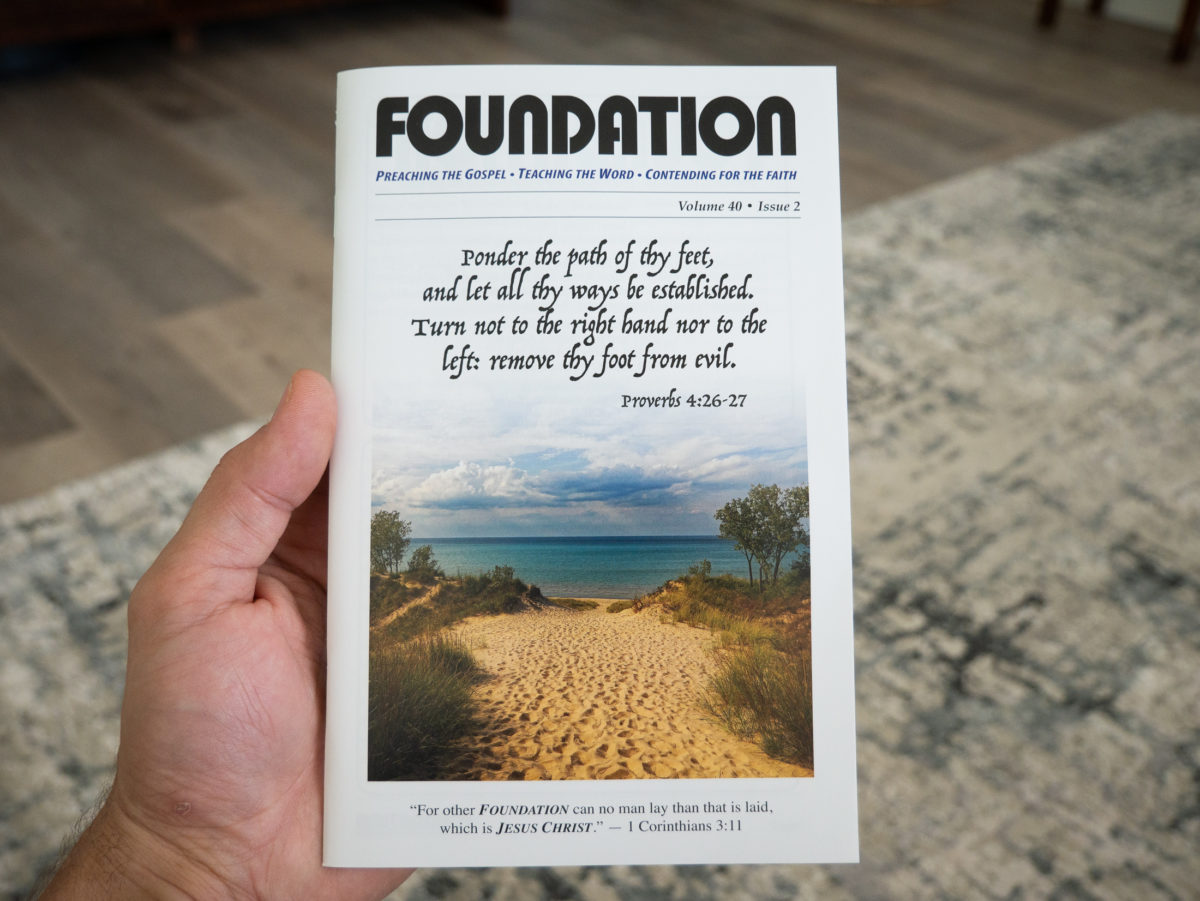 Foundation Magazine