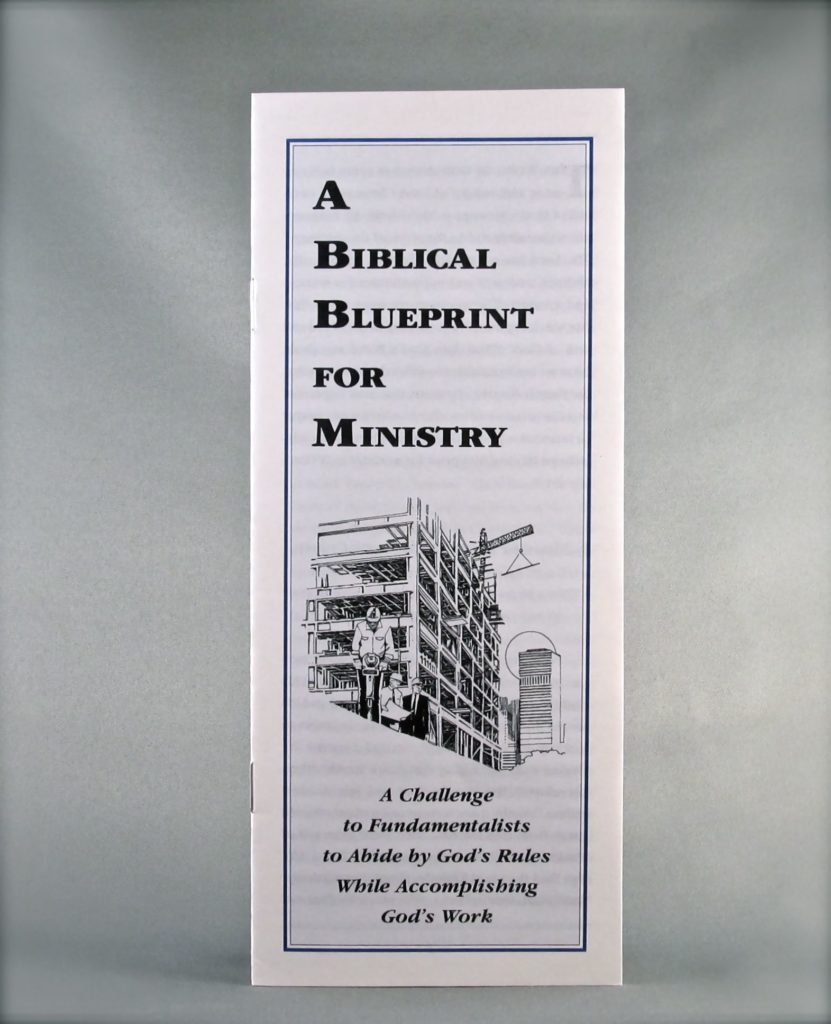 A Biblical Blueprint for Ministry