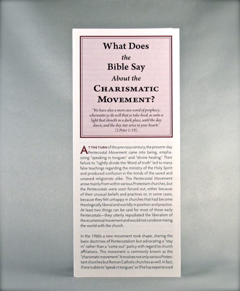 What Does the Bible Say About the Charismatic Movement?