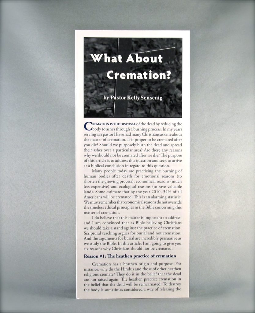 What About Cremation?