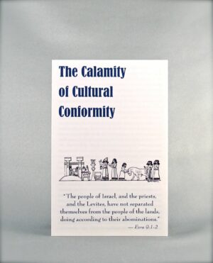 The Calamity of Cultural Conformity