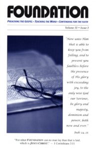 Foundation Magazine Volume 32/ Issue2 / 2011