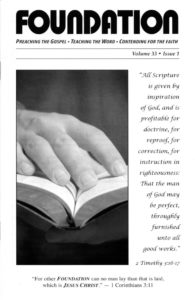 Foundation Magazine Volume 33 / Issue 1 / 2012