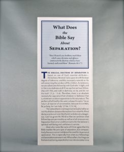 What Does the Bible Say About Separation?