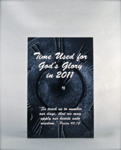 Time Used for God's Glory in 2011