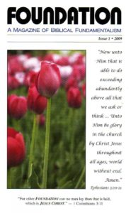 Foundation Magazine Volume 27 / Issue 1 / 2009